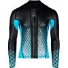 HUUB Design Aluna Long Sleeve Top - Black/blue -Aqua Fit Shop huub design aluna long sleeve top black blue 2 1437359