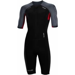 HUUB Design Anemoi 2 SUB22 Trisuit - Black/graphite -Aqua Fit Shop huub design anemoi 2 sub22 trisuit black graphite 2 1168556
