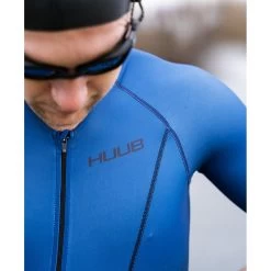 HUUB Design Commit Long Course Tri Suit - Black/navy -Aqua Fit Shop huub design commit long course tri suit black navy 21 1437438