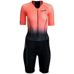 HUUB Design Commit Long Course Tri Suit Women - Black/coral
