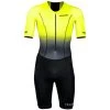 HUUB Design Commit Long Course Trisuit - Black/fluo Yellow