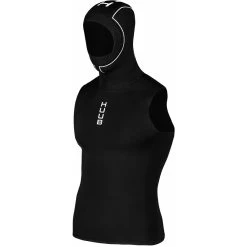 HUUB Design Neoprene Hooded Vest - Black -Aqua Fit Shop huub design neoprene hooded vest black 2 1426050