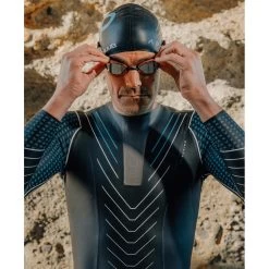 HUUB Design Pinnacle Air Seal Goggle - White/red -Aqua Fit Shop huub design pinnacle air seal goggle white red 23 1426299