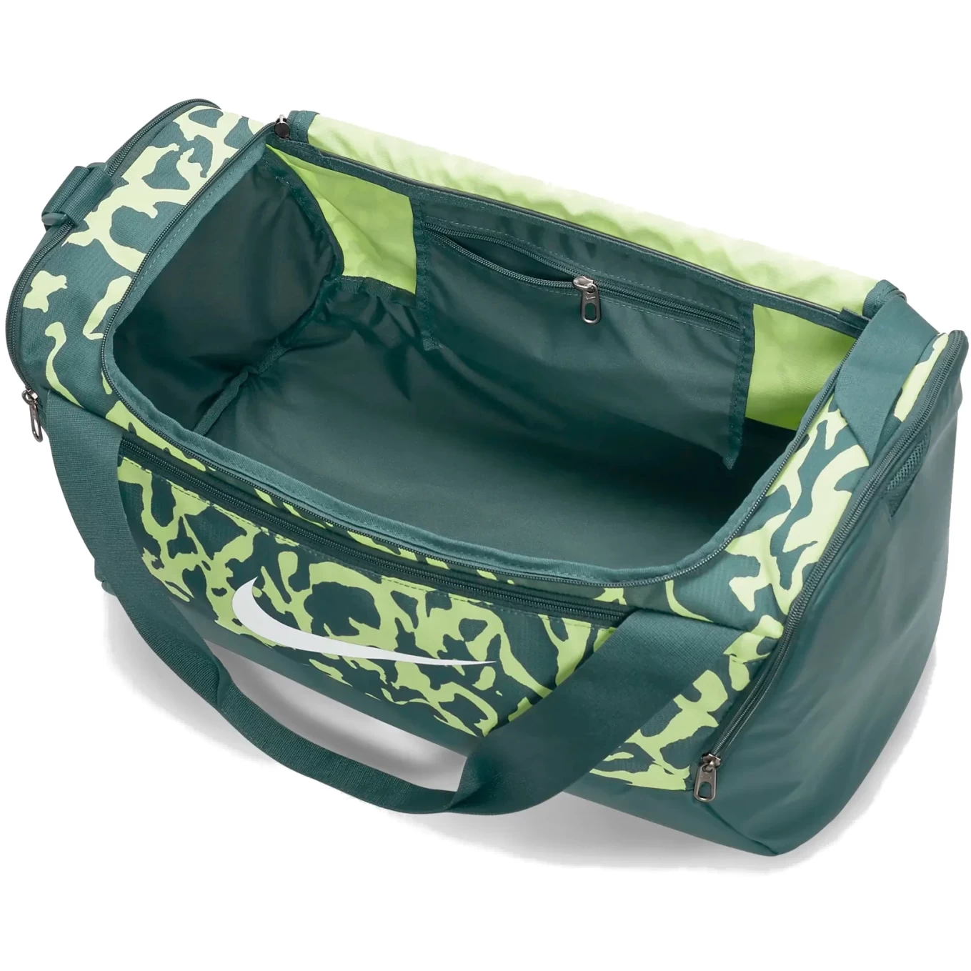 Nike Brasilia 9.5 Training Duffel Bag 41L (Small) - Deep Jungl/light Lemon Twist/white FB2829-328 7 Nike Brasilia 9.5 Training Duffel Bag 41L (Small) - Deep Jungl/light Lemon Twist/white FB2829-328 - Image 5