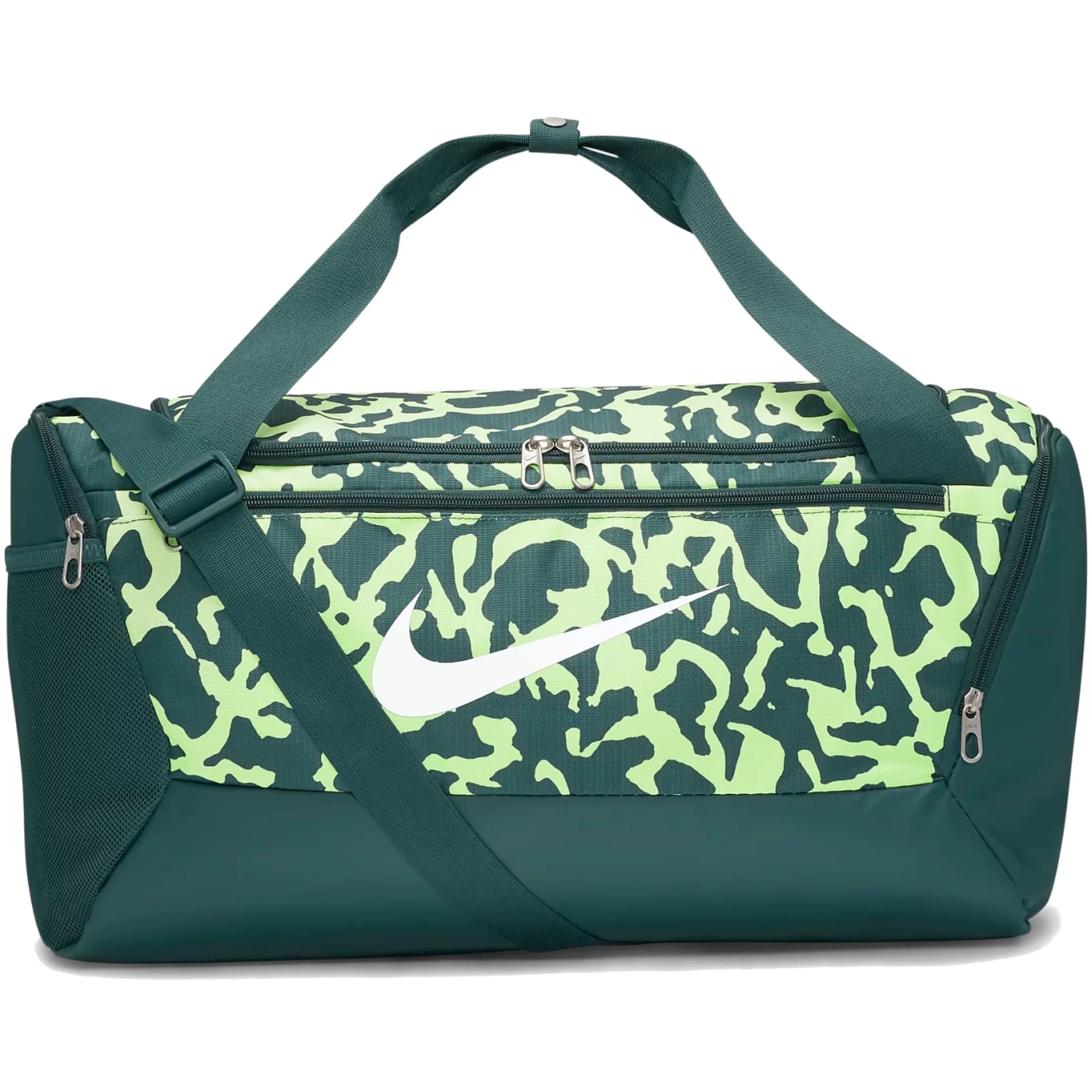 Nike Brasilia 9.5 Training Duffel Bag 41L (Small) - Deep Jungl/light Lemon Twist/white FB2829-328 3 Nike Brasilia 9.5 Training Duffel Bag 41L (Small) - Deep Jungl/light Lemon Twist/white FB2829-328