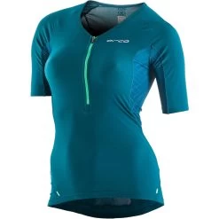 Orca 226 Performance Sleeved Tri Top Womens - Green