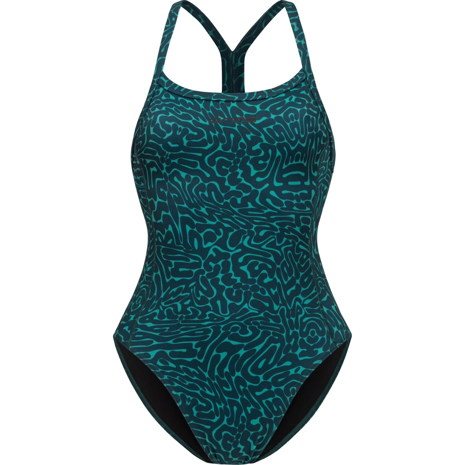 Orca Core One Piece Thin Strap Swimsuit Women - Green Diploria 3 Orca Core One Piece Thin Strap Swimsuit Women - Green Diploria