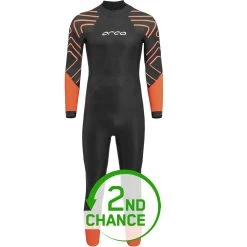 Orca Openwater Zeal Hi-Vis Wetsuit - Black NN2Z - 2nd Choice