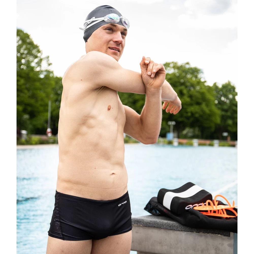 Orca RS1 Square Leg Swim Shorts - Black MS28 6 Orca RS1 Square Leg Swim Shorts - Black MS28 - Image 4