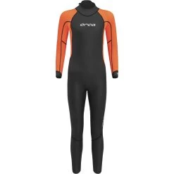 Orca Openwater Vitalis Squad Hi Vis Wetsuit Kids - Black NN97