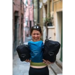 Osprey Ultralight Packing Cube Large - Black -Aqua Fit Shop osprey ul packing cube 13 1421700