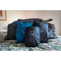 Osprey Ultralight Packing Cube Large - Black -Aqua Fit Shop osprey ul packing cube 8 1421698