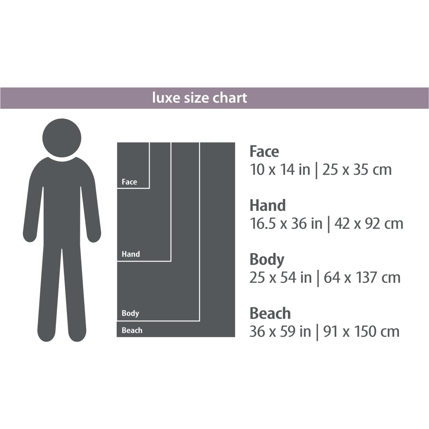 PackTowl Luxe Face Towel - Lake Blue 7 PackTowl Luxe Face Towel - Lake Blue - Image 5