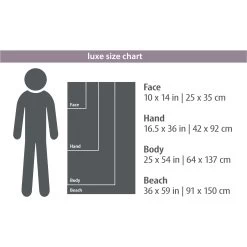 PackTowl Luxe Hand Towel - Violet -Aqua Fit Shop packtowl luxe beach 14 1361498