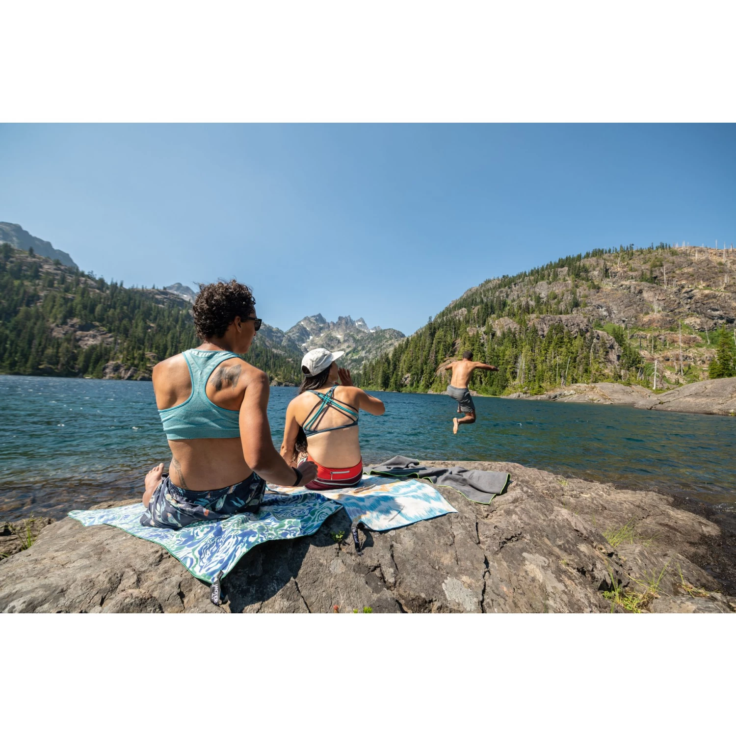 PackTowl Personal Hand Towel - Ripple Print 5 PackTowl Personal Hand Towel - Ripple Print - Image 3