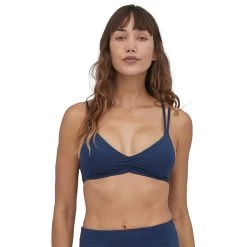 Patagonia Women's Reversible Seaglass Bay Bikini Top - Ripple: Tigerlily Orange -Aqua Fit Shop patagonia women s reversible seaglass bay bikini top ripple tigerlily orange 1 1169428