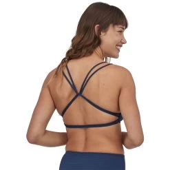 Patagonia Women's Reversible Seaglass Bay Bikini Top - Ripple: Tigerlily Orange -Aqua Fit Shop patagonia women s reversible seaglass bay bikini top ripple tigerlily orange 2 1169429