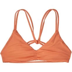 Patagonia Women's Reversible Seaglass Bay Bikini Top - Ripple: Tigerlily Orange -Aqua Fit Shop patagonia women s reversible seaglass bay bikini top ripple tigerlily orange 5 1169432