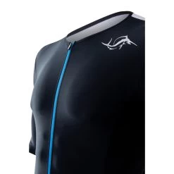 Sailfish Men's Aerosuit Pro - Black/blue -Aqua Fit Shop sailfish mens aerosuit pro 2021 black blue 2 934935
