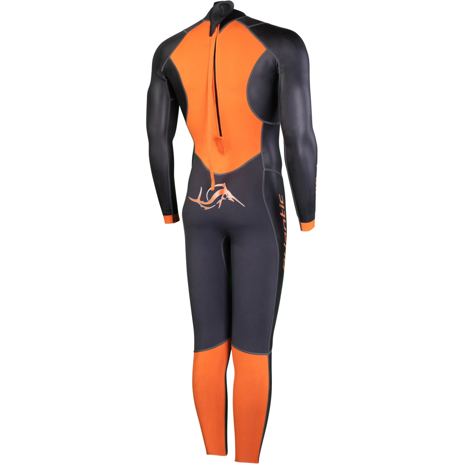 Sailfish Mens Atlantic 2 Wetsuit - Black/orange - 2nd Choice 4 Sailfish Mens Atlantic 2 Wetsuit - Black/orange - 2nd Choice - Image 2