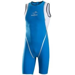 Sailfish Mens Swimskin Rebel Pro 2 - Blue/white
