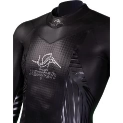 Sailfish Mens Wetsuit Ultimate IPS Plus 3 - Black -Aqua Fit Shop sailfish wetsuit mens ultimate ips plus 3 black 1 1176150