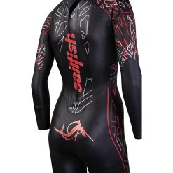 Sailfish Womens Wetsuit Attack 7 - Black -Aqua Fit Shop sailfish wetsuit womens attack 7 black 4 1176233