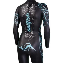Sailfish Womens Wetsuit One 7 - Black -Aqua Fit Shop sailfish wetsuit womens one 7 black6 1176358