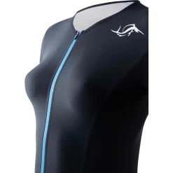 Sailfish Womens Aerosuit Pro - Black/blue -Aqua Fit Shop sailfish womens aerosuit pro 2021 black blue 7 934925