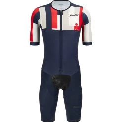 Santini Aahonoui Trisuit IRONMAN 2I780IMGVIPERAAHO - Red RS