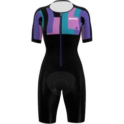 Santini Aahonoui Women's Trisuit IRONMAN 2I780LIMGVIPERAAHO - Viola VI