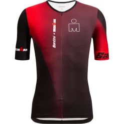 Santini Ikaika Triathlon Jersey IRONMAN 2I63SS00IKA - Red RS