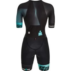 Santini Ikaika Women's S/S Trisuit IRONMAN 2I777LIMGIKA - Acqua AC -Aqua Fit Shop santini ikaika womens s s trisuit ironman 2i777limgika acqua ac 1 1480366