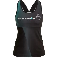 Santini Ikaika Women's Tri Top IRONMAN 2I6500IKA - Acqua AC
