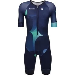 Santini Koa S/S Trisuit IRONMAN 3I777IMGKOA - Acqua AC