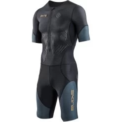 SKINS TRI Elite Short Sleeve Tri Suit - Black/Carbon 11 SKINS TRI Elite Short Sleeve Tri Suit - Black/Carbon -Aqua Fit Shop skins tri elite short sleeve tri suit black carbon 1 1392133