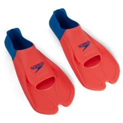 Speedo Biofuse Training Fin - Fluo Tangerine/pool Blue/blue Flame