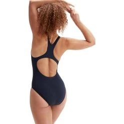 Speedo Digital Printed Medalist Bathing Suit - True Navy/True Cobalt/Electric Pink/Hypersonic Blue -Aqua Fit Shop speedo digital printed medalist bathing suit true navy true cobalt electric pink hypersonic blue 7 1516597