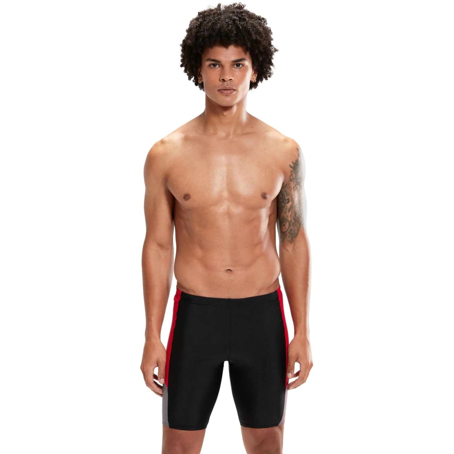 Speedo Dive Jammer - Black/fed Red/dove Grey 6 Speedo Dive Jammer - Black/fed Red/dove Grey - Image 4