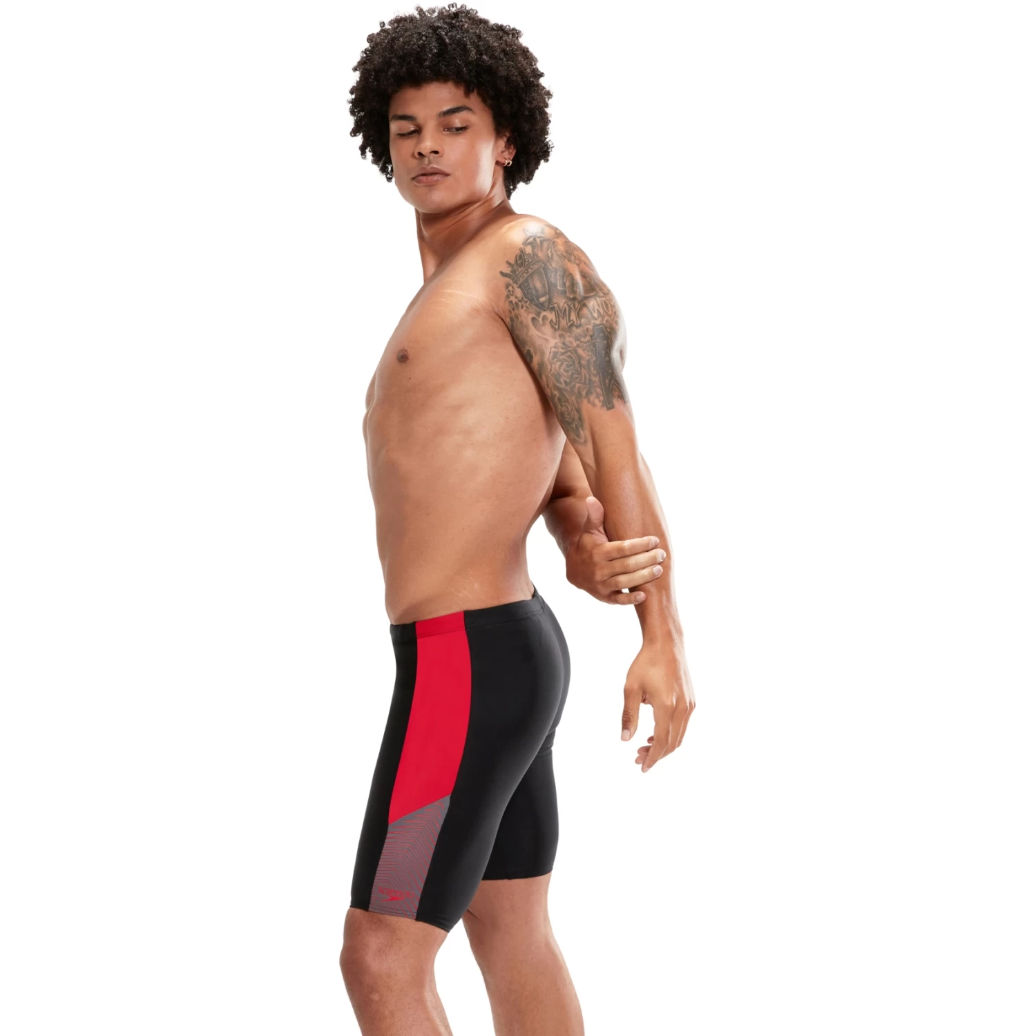 Speedo Dive Jammer - Black/fed Red/dove Grey 8 Speedo Dive Jammer - Black/fed Red/dove Grey - Image 6