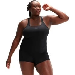 Speedo ECO Endurance+ Legsuit Women's - Black -Aqua Fit Shop speedo eco endurance plus legsuit womens black 11 1425488