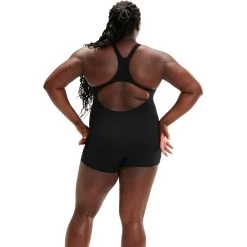 Speedo ECO Endurance+ Legsuit Women's - Black -Aqua Fit Shop speedo eco endurance plus legsuit womens black 12 1425489