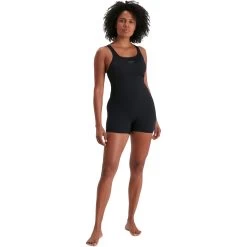 Speedo ECO Endurance+ Legsuit Women's - Black -Aqua Fit Shop speedo eco endurance plus legsuit womens black 7 1425484