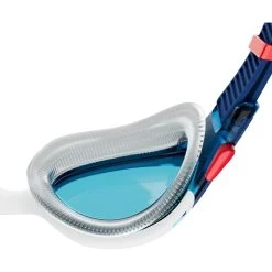 Speedo Futura Biofuse Flexiseal Swimming Goggles - Ammonite Blue/white/red/blue -Aqua Fit Shop speedo futura biofuse flexiseal swimming goggles ammonite blue white red blue 5 1429392