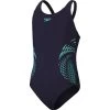Speedo Placement Muscleback Girls Bathing Suit - True Navy/Green Glow/Fluo Arctic 1 Speedo Placement Muscleback Girls Bathing Suit - True Navy/Green Glow/Fluo Arctic -Aqua Fit Shop speedo girls placement muscleback bathing suit true navy green glow fluo arctic 2 1515783