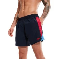 Speedo Hyper Boom Splice 16" Watershort - True Navy/fed Red/beach Blue 19 Speedo Hyper Boom Splice 16" Watershort - True Navy/fed Red/beach Blue -Aqua Fit Shop speedo hyper boom splice 16 watershort true navy fed red beach blue 1 1428605