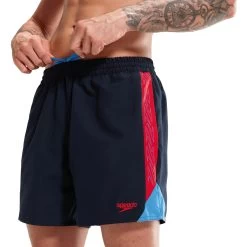 Speedo Hyper Boom Splice 16" Watershort - True Navy/fed Red/beach Blue 18 Speedo Hyper Boom Splice 16" Watershort - True Navy/fed Red/beach Blue -Aqua Fit Shop speedo hyper boom splice 16 watershort true navy fed red beach blue 2 1428597