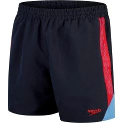 Speedo Hyper Boom Splice 16" Watershort - True Navy/fed Red/beach Blue