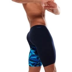 Speedo Hyper Boom V-Cut Jammer - True Navy/Blue Flame/Pool -Aqua Fit Shop speedo hyper boom v cut jammer true navy blue flame pool 4 1516717