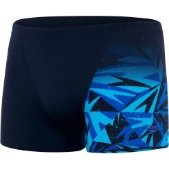 Speedo Mens Hyper Boom V-Cut Aquashort - Navy/Blue